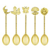Eugaia Brass Teaspoon Set | Mystical - Eugaia