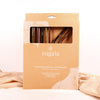 Eugaia Reusable Luxe Metal Straw Set | 9 Multi-Coloured Straws & 1 Cleaner - Eugaia