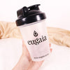 Eugaia Reusable Luxe Shaker | Clear/Black | 400 ml - Eugaia