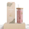 Luxe Glass Smoothie Tumbler | 430ml | Mystical - Eugaia